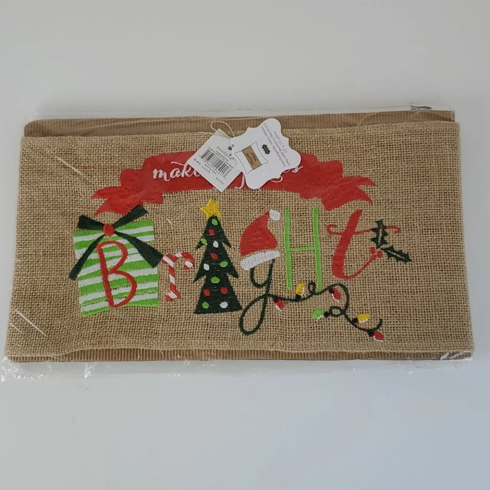 Mud Pie Holiday Pillow Wrap 15